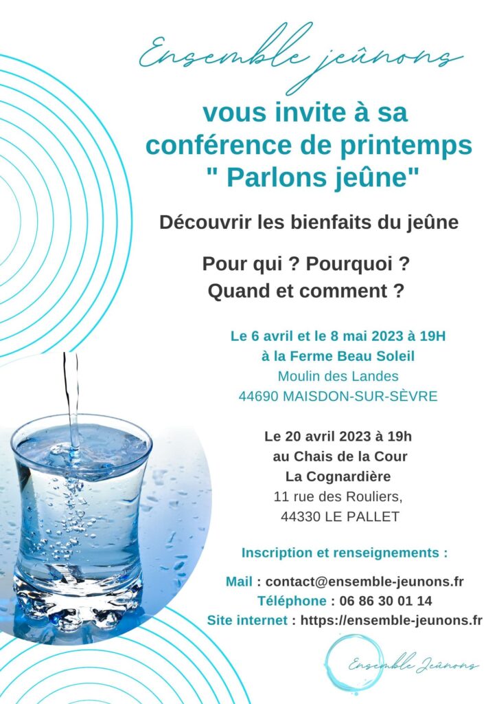 conférence jeûne détox